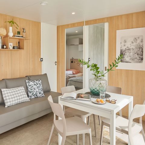 CASA MOBILE 6 persone - Casa mobile con 4 camere - Letto per bambini non disponibile