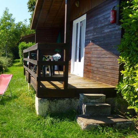 Chalet 4 Personen - Chalet Standard 25m² (1 Schlafzimmer) - Überdachte Terrasse 9m² 2/4 pers.