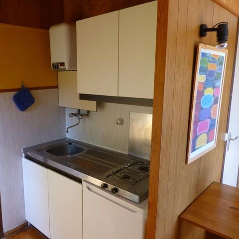 Chalet 4 Personen - Chalet Standard 25m² (1 Schlafzimmer) - Überdachte Terrasse 9m² 2/4 pers.