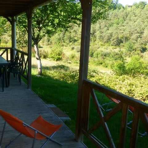 CHALET 6 personnes - Chalet Goa Confort 32m² (3 chambres) - Terrasse couverte 16m² - TV 6 pers