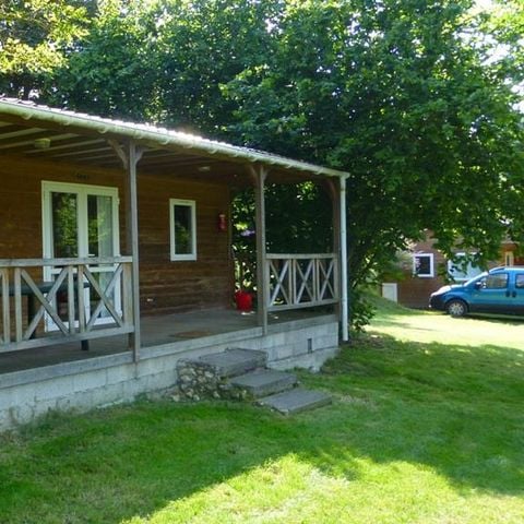 CHALET 6 personnes - Chalet Goa Confort 32m² (3 chambres) - Terrasse couverte 16m² - TV 6 pers