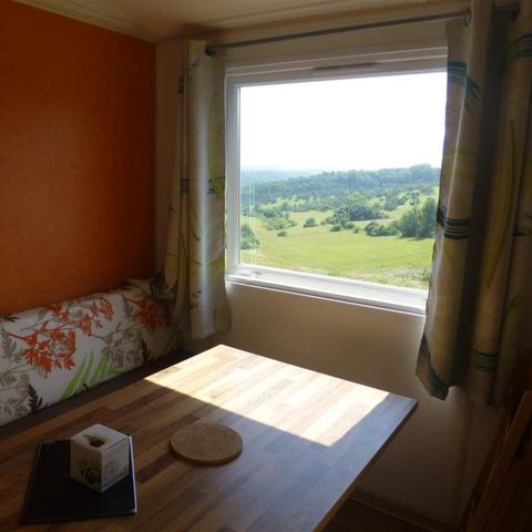 Mobile home 5 persons - Mobil-home Chêne Confort 23m² (2 bedrooms) - Covered terrace 10m² - Sunday/Sunday 5 pers
