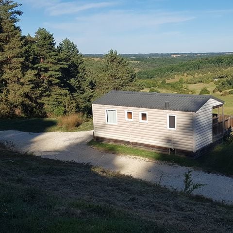MOBILHOME 5 personnes - Mobil-home Chêne Confort 23m² (2 chambres) - Terrasse couverte 10m² - Dimanche/Dimanche 5 pers