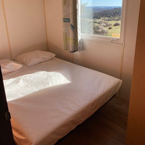 Stacaravan 5 personen - Stacaravan Chêne Confort 23m² (2bed - 5pers) - overdekt terras 10m2 - zaterdag/zaterdag 5 pers