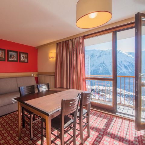 Appartement 4 personen - Klassiek appartement met 1 slaapkamer, geschikt voor 4 personen, adembenemend uitzicht