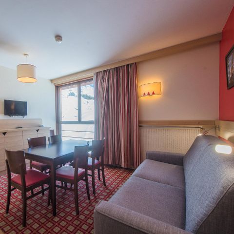 APARTMENT 6 people - Classic 1-bedroom flat for 6 people with stunning views