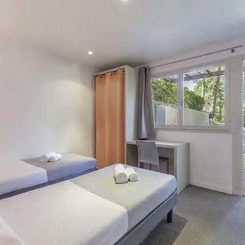 Hotelkamer 4 personen - Klassieke duplex met 2 slaapkamers voor 4 personen
