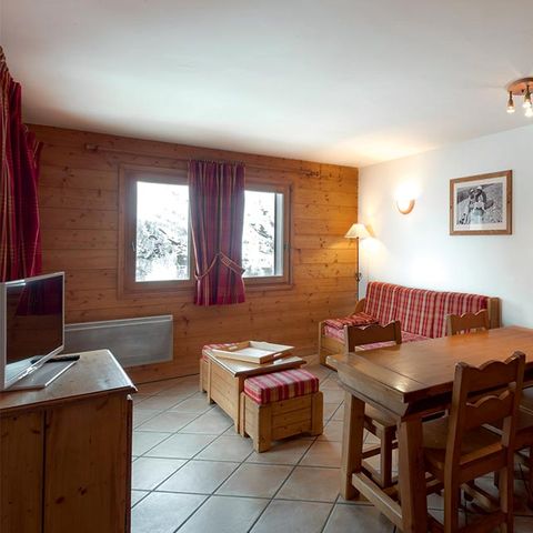 APPARTEMENT 6 personen - ESSENTIEEL BALKONZICHT - 3P42EV