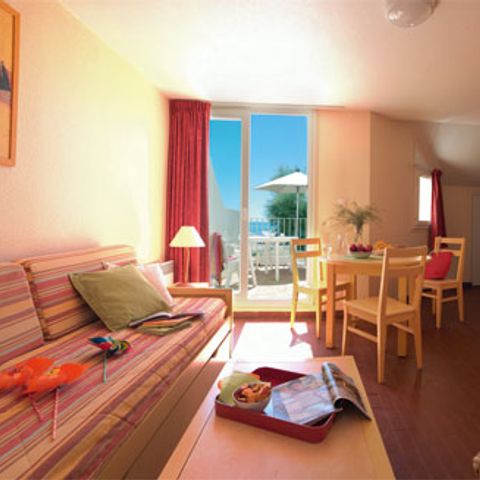 Apartement 4 Personen - Premium 2 Zimmer Stockwerk (2P4PS)