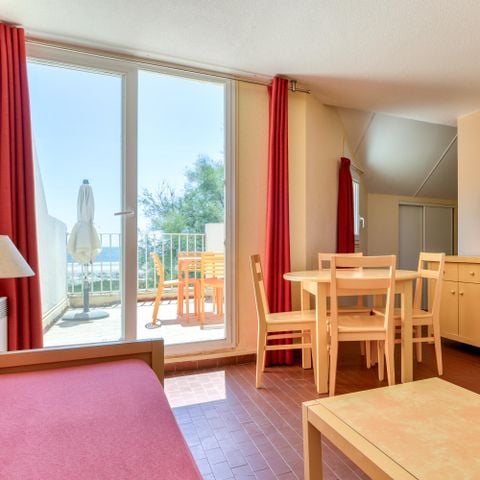 Apartement 4 Personen - Essentiel-Apartment, 4 Personen, atemberaubender Meerblick, Terrasse, im Obergeschoss