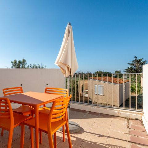 Appartement 4 personen - Essentiel Appartement met 4 slaapkamers en terras op de begane grond