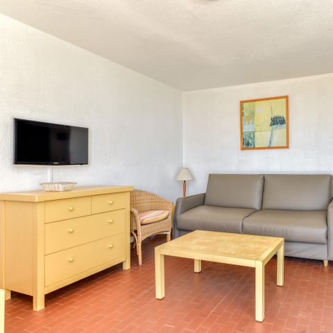 Appartement 7 personen - Essentiel Appartement met 2 slaapkamers, 7 personen, direct aan zee, terras op de begane grond