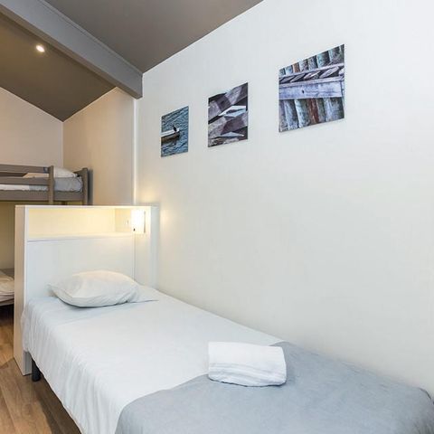 Appartement 5 personen - KLASSIEK DUPLEX TERRAS- 2P5QDT