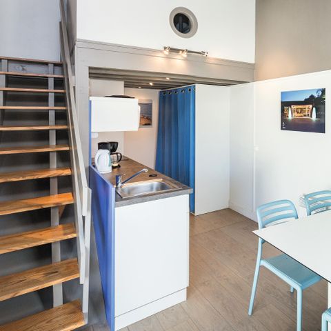 Appartement 4 personen - Klassieke duplexappartement met 4 slaapkamers, slaapgedeelte en terras 