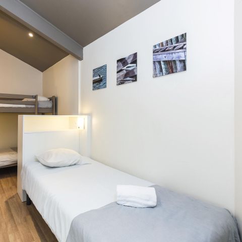 Appartement 5 personen - Klassieke duplexappartement met 5 slaapplaatsen, slaapgedeelte, Pinède