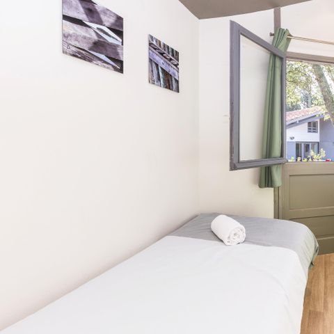 Appartement 5 personen - Klassieke duplexappartement met 5 slaapplaatsen, slaapgedeelte, terras, dennenbos