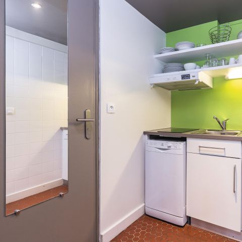 Appartement 5 personen - Klassieke duplexappartement met 5 slaapplaatsen, slaapgedeelte, terras, dennenbos