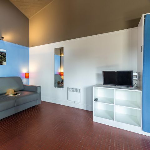 Appartement 5 personen - Klassieke appartement met 5 slaapplaatsen, terras, direct aan zee 