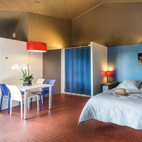 Appartement 5 personen - Klassiek appartement met 5 slaapplaatsen en terras 