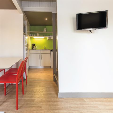 Appartement 6 personen - Klassieke duplexappartement met 6 slaapplaatsen, slaapgedeelte, terras en dennenbos