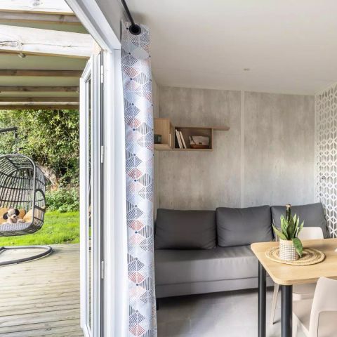 Mobilheim 4 personen - Premium Hütte 3 Zimmer 4 Personen Klimatisiert + TV