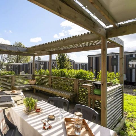 MOBILHOME 4 personas - Cabane Premium 3 Habitaciones 4 Personas Aire Acondicionado + TV