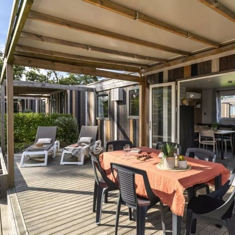 BUNGALOW 6 personnes - Cabane 4 Pièces 6 Personnes Climatisée + TV