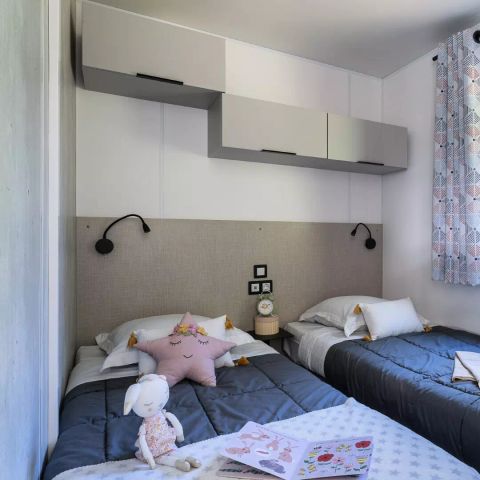 Mobilheim 4 personen - 3-Zimmer-Hütte 4 Personen Klimatisiert + TV