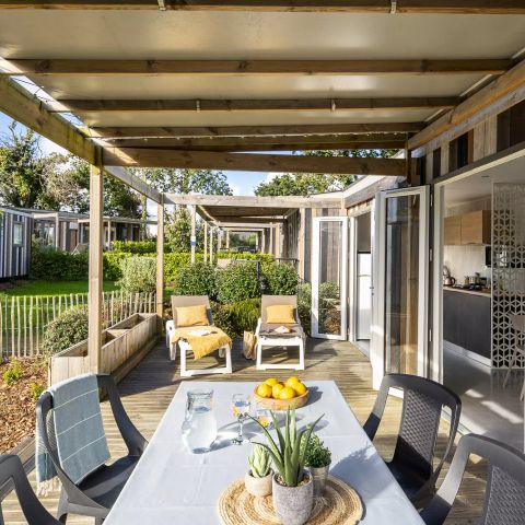 MOBILHOME 4 personas - Cabane 3 Habitaciones 4 personas Aire acondicionado + TV