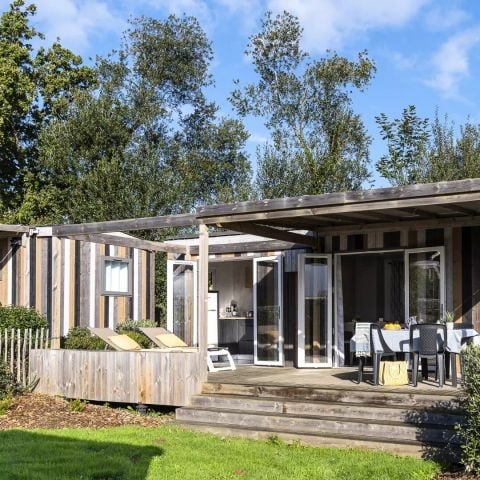 Mobilheim 4 personen - 3-Zimmer-Hütte 4 Personen Klimatisiert + TV