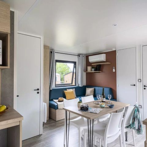 Mobilheim 4 Personen - Komfort 3 Zimmer 4 Personen + TV