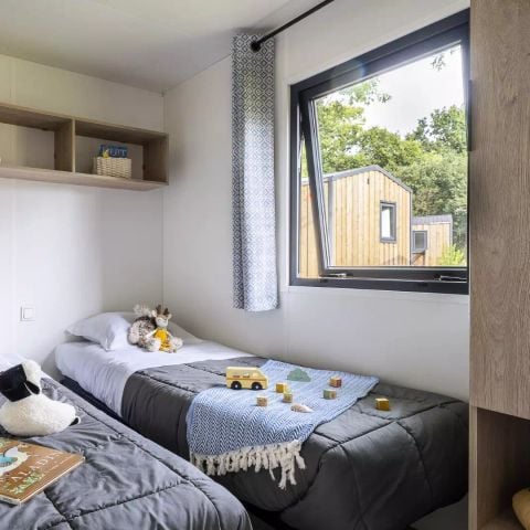 Mobilheim 4 Personen - Komfort 3 Zimmer 4 Personen + TV
