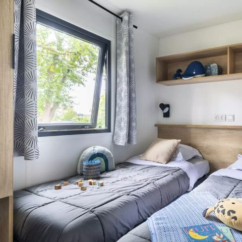 Mobilheim 6 Personen - Komfort 4 Zimmer 6 Personen Klimatisiert + TV