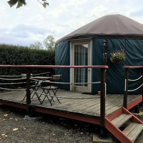 UNIEKE ACCOMMODATIE 6 personen - Medium Yurt 3 kamers 4/6 personen Airconditioning