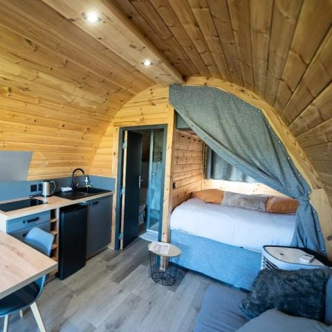 AUßERGEWÖHNLICHE UNTERKUNFT 4 Personen - Lodge des Bois 2 Zimmer 2/4 Personen (2 Erwachsene + 2 Kinder -12 Jahre) + Jacuzzi