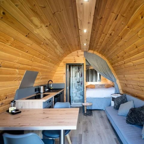 AUßERGEWÖHNLICHE UNTERKUNFT 4 Personen - Lodge des Bois 2 Zimmer 2/4 Personen (2 Erwachsene + 2 Kinder -12 Jahre) + Jacuzzi