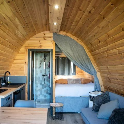 AUßERGEWÖHNLICHE UNTERKUNFT 4 Personen - Lodge des Bois 2 Zimmer 2/4 Personen (2 Erwachsene + 2 Kinder -12 Jahre)