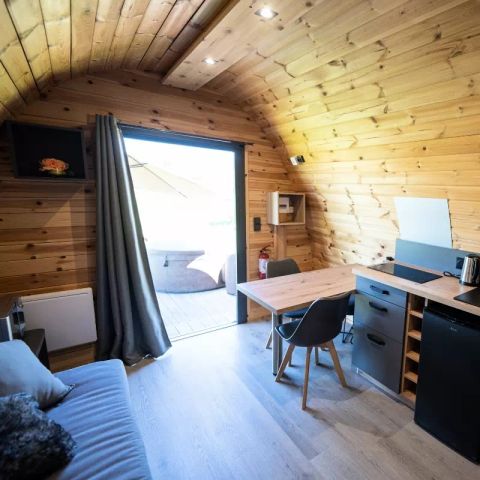 AUßERGEWÖHNLICHE UNTERKUNFT 4 Personen - Lodge des Bois 2 Zimmer 2/4 Personen (2 Erwachsene + 2 Kinder -12 Jahre)