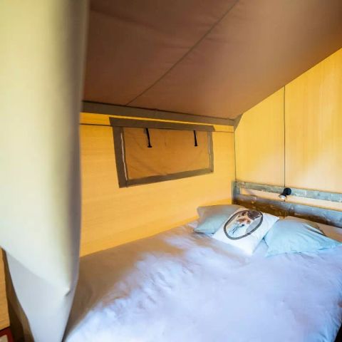 TIENDA DE LONA Y MADERA 4 personas - Lodge Safari 2 Habitaciones 4 Personas (2 adultos + 2 niños -10 años) + Jaccuzi