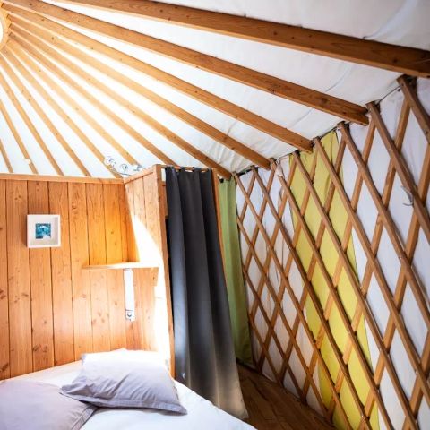 AUßERGEWÖHNLICHE UNTERKUNFT 4 Personen - Kleine Jurte 3 Zimmer 4 Personen (2 Erwachsene + 2 Kinder -12 Jahre) Klimatisiert