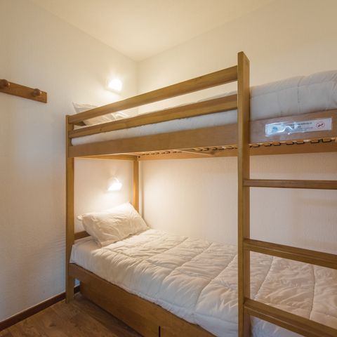 Piso 6 personas - 2 habitaciones con zona de dormitorio para 6 personas