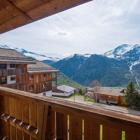 Piso 4 personas - Apartamento de 2 habitaciones con zona de dormitorio para 4 personas - vista a la montaña