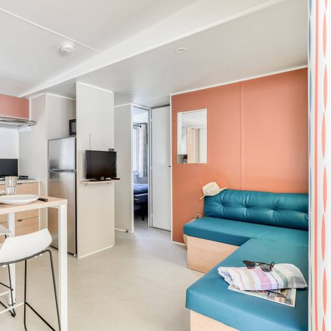 BUNGALOW 6 people - Mobil-home | Premium | 3 Bedrooms | 6 Pers | Terrace Lounge | Air conditioning | TV