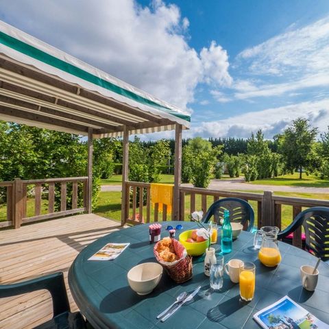 MOBILE HOME 6 people - Classic | 3 Bedrooms | 6 Pers. | Raised terrace