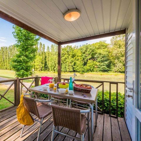 Stacaravan 4 personen - Stacaravan | Classic XL | 2 slaapkamers | 4 pers. | Single terras