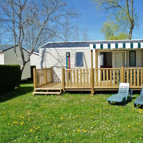 MOBILHOME 4 personnes - Comfort XL | 2 Ch. | 4 Pers. | Terrasse surélevée | Clim.