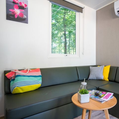 MOBILHOME 5 personas - Premium Exclusive | 2 Dormitorios | 5 Pers | Terraza elevada | 2 baños | TV