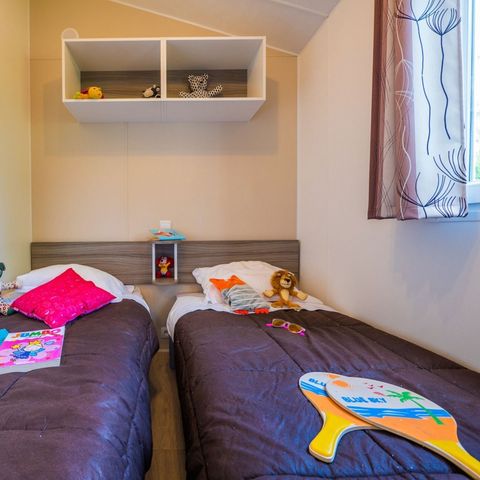 MOBILE HOME 6 people - Mobile-home | Comfort | 3 Bedrooms | 6 Pers. | Raised terrace | Air conditioning