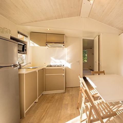 MOBILHOME 6 personas - Confort | 3 Dormitorios | 6 Pers. | Terraza elevada | Aire acondicionado