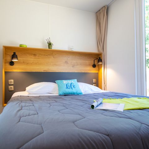 MOBILHOME 6 personnes - Premium Exclusive | 3 Ch. | 6 Pers. | Terrasse surélevée | 2 SDB | TV